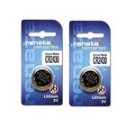 LUBA® CR2430 3V Lithium Renata Button Coin Cell Battery (Pack of 2)