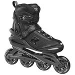 Roces Men's ICON Inline Skates, Black-Dark-Charcoal, 36