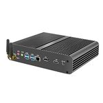 MSECORE Fanless PC, Mini Computer with Core i7-1165G7, 32G RAM, 1T SSD, 1*HDMI, 1*DisplayPort, 4K, Dual Display, VESA, WiFi 6, Windows 11 Pro