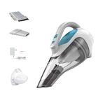 Black + Decker HHVI315JO42 Dustbuster Cordless Lithium Hand Vacuum, Flexi Blue