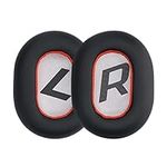 kwmobile Ear Pads Compatible with Plantronics BackBeat PRO 2 Earpads - 2x Replacement for Headphones - Black/Red/White