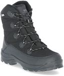 Trespass Men's Zotos Snow Boots, Black, 9 UK