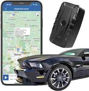 Winnes 4G GPS Tracker 20000 mAh, Extremely Long Standby Time, GPS Tracker Car for Real Time Positioning, Waterproof IP67, Strong Magnetic Adsorption, APP/Web Remote Display TK918