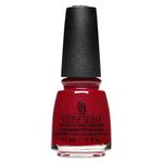 China Glaze Nail Lacquer with Hardeners, 14 ml, Santa's Side Chick