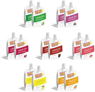 Dextro Energy Liquid Gel Mix Pack - 14x60ml (14er Pack) - Energielieferant mit Zusatz von Natrium, Koffein oder Vitaminen