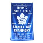 Toronto ‘’Maple ‘’Leafs 13 Stanley‘’Cup Champions Banner Flag 3-Foot by 5-Foot