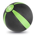 JBM Medicine Ball Slam Ball for Workouts Exercise Strength Training (Green - 8LB)