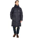 FJALLRAVEN Men's Expedition Long Down M Parka, Black, L UK