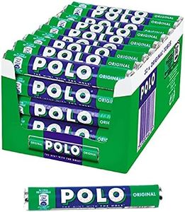 16 PACCHETTI CARAMELLE DURE POLO ORIGINAL GUSTO ALLA MENTA MINT 34g