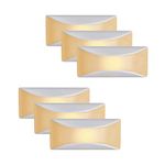 Mr. Beams MB500A-WHT-06-00 Led Dusk to Dawn Stair Night Light, One Size, White, 6 Each