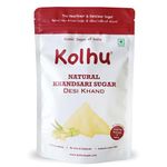 Kolhu Natural Khandsari Sugar (3KG (Pack of 6, 500g Each))