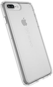 Speck Products Gemshell Cell Phone Case for iPhone 8 Plus (Also fits 7 Plus and 6S/6 Plus) - Clear/Clear