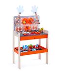 Hape Deluxe Scientific Workbench | Wooden Inventor’s Experiment Building Set, 79-Piece Workshop for Kids,49 x 30 x 77,5 cm