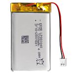 EEMB Lithium Polymer battery 3.7V 1300mAh 883048 Lipo Rechargeable Battery Pack with wire JST Connector-confirm device & connector polarity before purchase