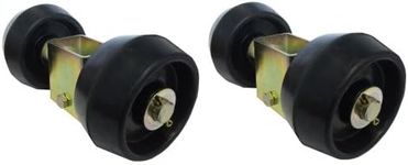 leisure MART 2 x Single side boat trailer roller brackets with castor rollers Pt no. LMX1482