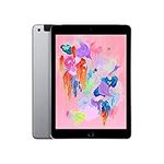 2018 Apple iPad (Wi-Fi + Cellular, 32GB) - Space Gray (Renewed)