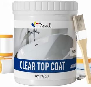 DWIL Tub and Tile Paint Kit 32oz High Gloss White Waterproof Fast Dry