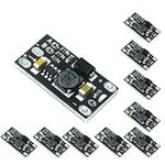 Fasizi 10PCS Multifunctional DIY Mini DC-DC Lithium Battery Boost Module Step Up Board Converter 3.7V to 12V Voltage Regulator Adjust 5V/8V/9V LED Indicator