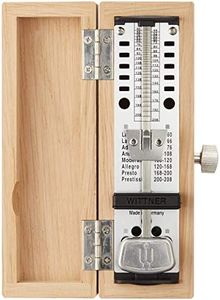 Metronome Metronome Super Mini Without bell;Wooden casing; Oak matt 880250