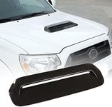 CHEAYAR Car Hood Vents,Hood Scoop Body Kit, Made of ABS Material,Engine Hood Air Outlet Vent Moulding Cover Trim Compatible with 2013-2015 Toyota Tacoma (Carbon Fiber Pattern)