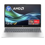 HP 15.6” Laptop | AMD Ryzen 5 7520U Processor | 16 GB RAM | 1 TB SSD | AMD Radeon Graphics | FHD Display | Up to 11.5 hrs battery | Dual Speakers | Windows 11 | Silver | 15-fc0002sa
