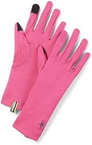 Smartwool Thermal Merino Glove | Merino Wool Winter Gloves for Men and Women, Power Pink, XL