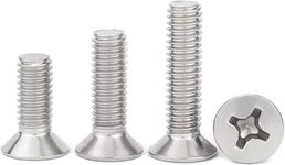 SYLIX ® M2.5 X 12mm Length Stainless Steel CSK Phillips Head Screw (10 pcs)