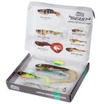 Berkley Beast Gift Pack Gift Box 6 Pieces - Rubber Fish & Predatory Fish Accessories, Pike Bait, Rubber Bait, Set, Gifts