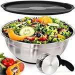 Salad Chopper Bowl - Stainless Stee