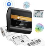 Phomemo M260 Bluethooth Label Printer,2024 Upgrade Retro Label Printer, 3 Inch Portable Thermal Label Maker for Small Business, Home,Address,Office Organization,Sticker Printer for Phone & PC