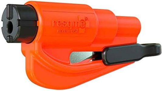 resqme The Original Keychain Car Escape Tool, Made in USA (Orange)