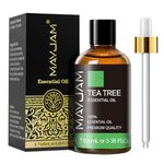 MAYJAM Tea Tree Essential Oils 100ML, Tea Tree Oil for Diffuser, Humidifier, DIY, Home, Office