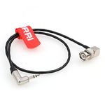 DRRI 3.5mm TRS Jack Tentacle Sync to BNC Timecode Cable for Canon EOS C300/C500,Sony PDW-700/PMW-EX3/PMW-200/FX6 FX9,ARRI Amira