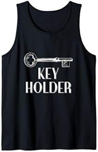 Femdom Chastity Key Holder, BDSM Hotwife Cuckold Fetish Gift Tank Top