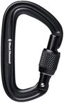 Black Diamond Mens Liteforge Screwgate Carabiner, Black