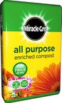 Miracle-Gro All Purpose Enriched Compost 50L **ENRICHED WITH MIRACLE GRO PLANT FOOD**