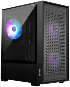 METHEI Gaming Desktop Computer, (Core i7-3770 3.4 GHz // 16 GB DDR3 RAM // 1 TB SSD // GT 730 4 GB Graphics // RGB Cabinet // Windows 10 // WiFi Adapter // MS Office 21) (1, TB, 16, GB)