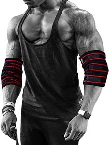 Adjustable Elbow Sleeve Brace，Compression Support for Weightlifting Bodybuilding Powerlifting Bench Press Elbow Pad Protector (XX-Large)