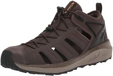 Columbia Men's Trailstorm H20 Sport Sandal, Cordovan/Black, 12