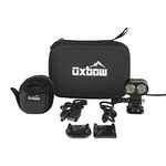Oxbow Gear Voyager Dirt Bike Helmet Light Kit with Rechargeable Battery, Compatible with GoPro Mounts, 2100 Lumens, 3 Hours on High Beam