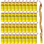 Fruit Fly Trap, 40 Pcs Sticky Fly Papers for Indoors & Outdoors - Eco-Friendly Hanging Ribbon Insect Catcher for Gnats, Mosquitoes