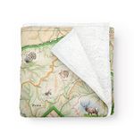 Great Smoky National Park Fleece Blanket