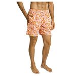 Hackett London Men's Hibiscus Swim Trunks, 255red, XXL