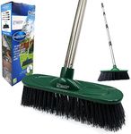 Yard Broom Outdoor Heavy Duty, 10” 