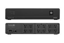 AudioQuest - PowerQuest 303 High-Performance Power Conditioner with 12 AC outlets, 2m Detachable AC Power Cable, and 2RU Rack Ears. Perfect for TV, AV Receiver, Xbox, PlayStation, Soundbar