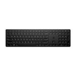 HP 450 Programmable Wireless, Full Size; 3-Zone Layout Keyboard, 2.4 Ghz Wireless Connection, Compatible with Pcs with Available USB-A Port, Black