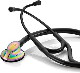 ADC Adscope 600 Platinum Series Cardiology Stethoscope with Tunable AFD Technology, 27 inch Length, Iridescent Tactical