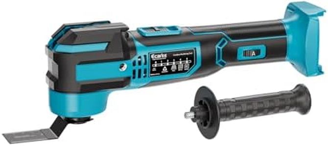 Cordless Oscillating Power Tools Compatible with Makita Battery,21000 OPM Brushless Motor 18V Multi-tool with Auto+5 Variable Speed with LED Light,4.5°Oscillation Angle for Cutting,Sanding(Tool Only)