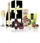 Chandon and Antipasto Gift Set - Chandon Champagne Gift Hamper, Gift Basket with Champagne, Gourmet Gift Basket with Olives, Crackers, Quince Paste & Berries