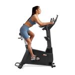 SOLE Fitness B94 Upright Cycle | 9 Inch LCD Console, 20 Levels of Resistance, 20 Pound Flywheel, 10 Programs, Magnetic Resistance, Bluetooth Connectivity, Built-In Speakers, USB Charger, Tablet Holder, Heart Rate Receiver, 300-Pound Weight Capacity